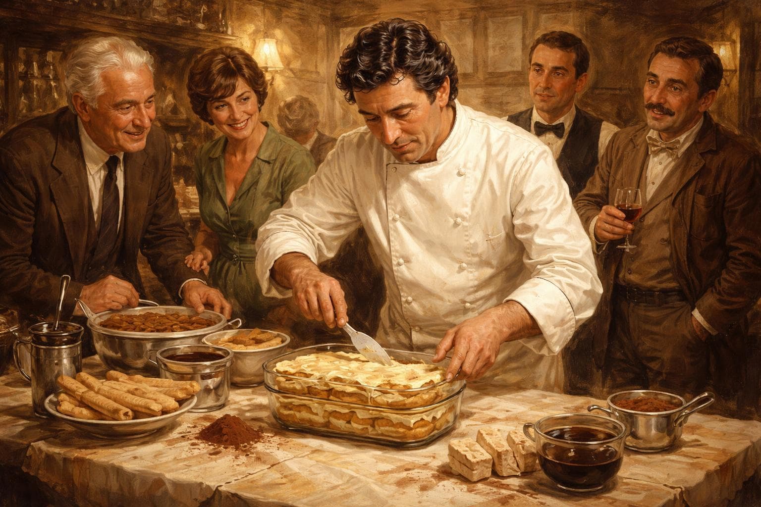 Illustrazione storica: Tiramisù vegano
