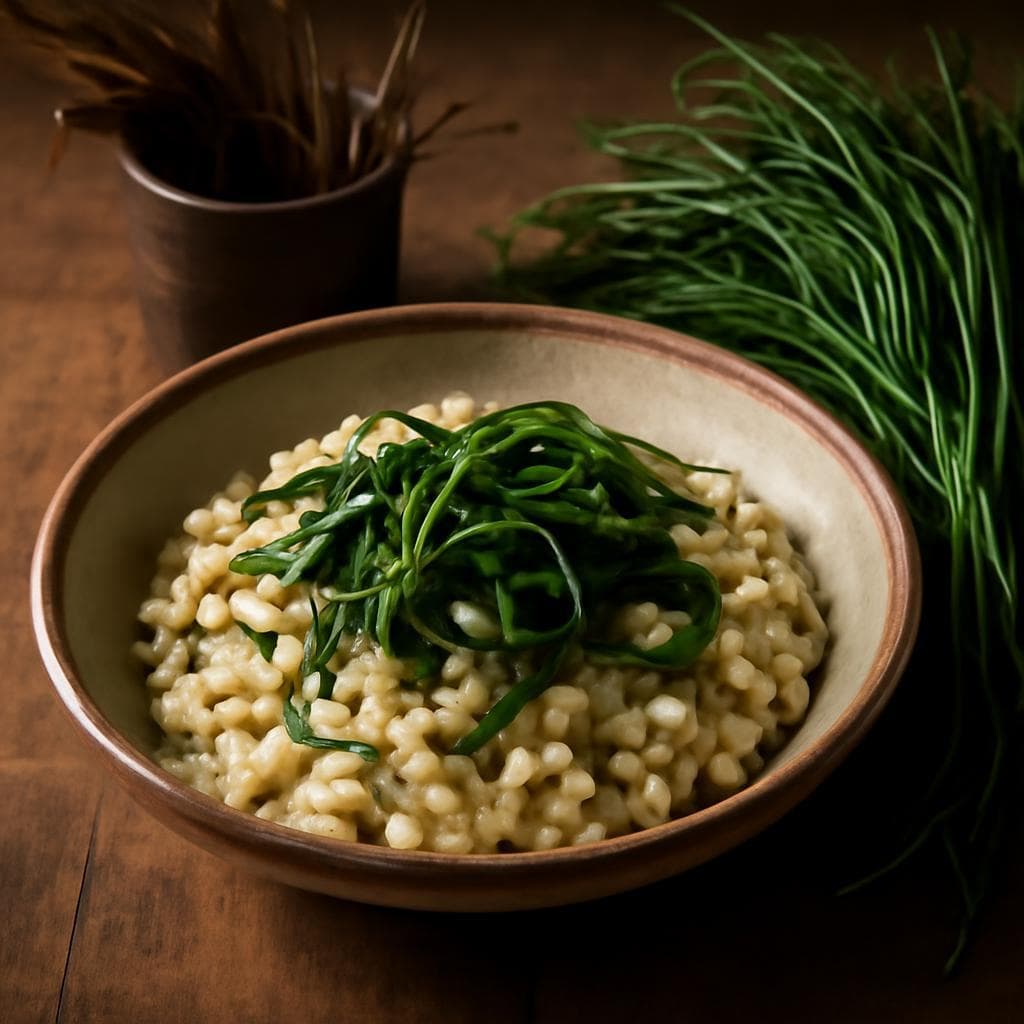 Illustrazione storica: Risotto agli agretti