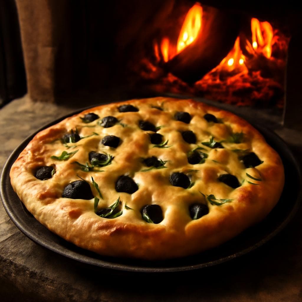 Illustrazione storica: Focaccia rustica