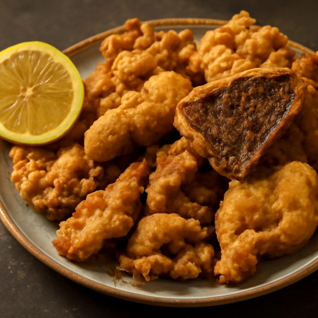 Illustrazione storica: Fritto misto alla milanese