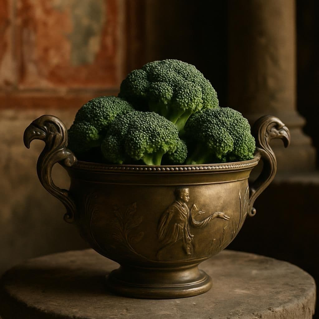 Illustrazione storica: Vellutata di broccoli