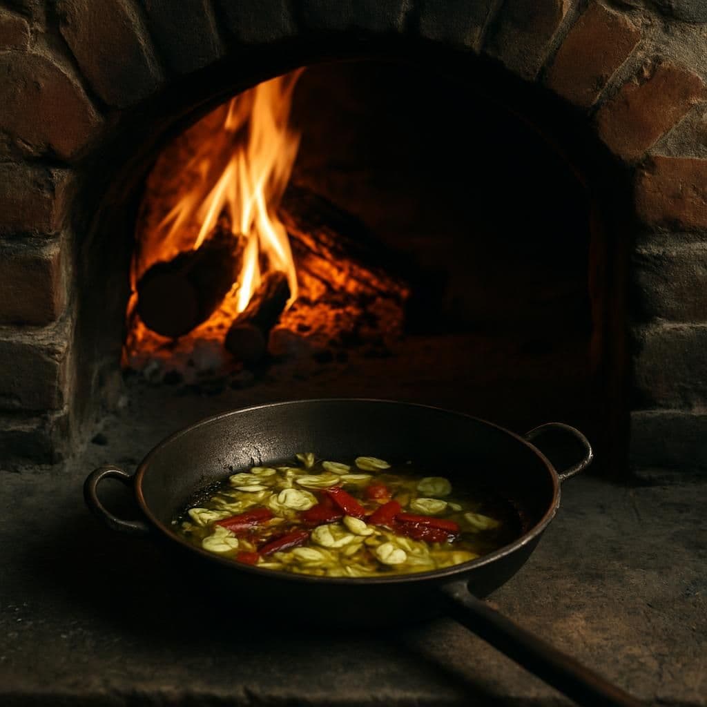Illustrazione storica: Penne all'arrabbiata