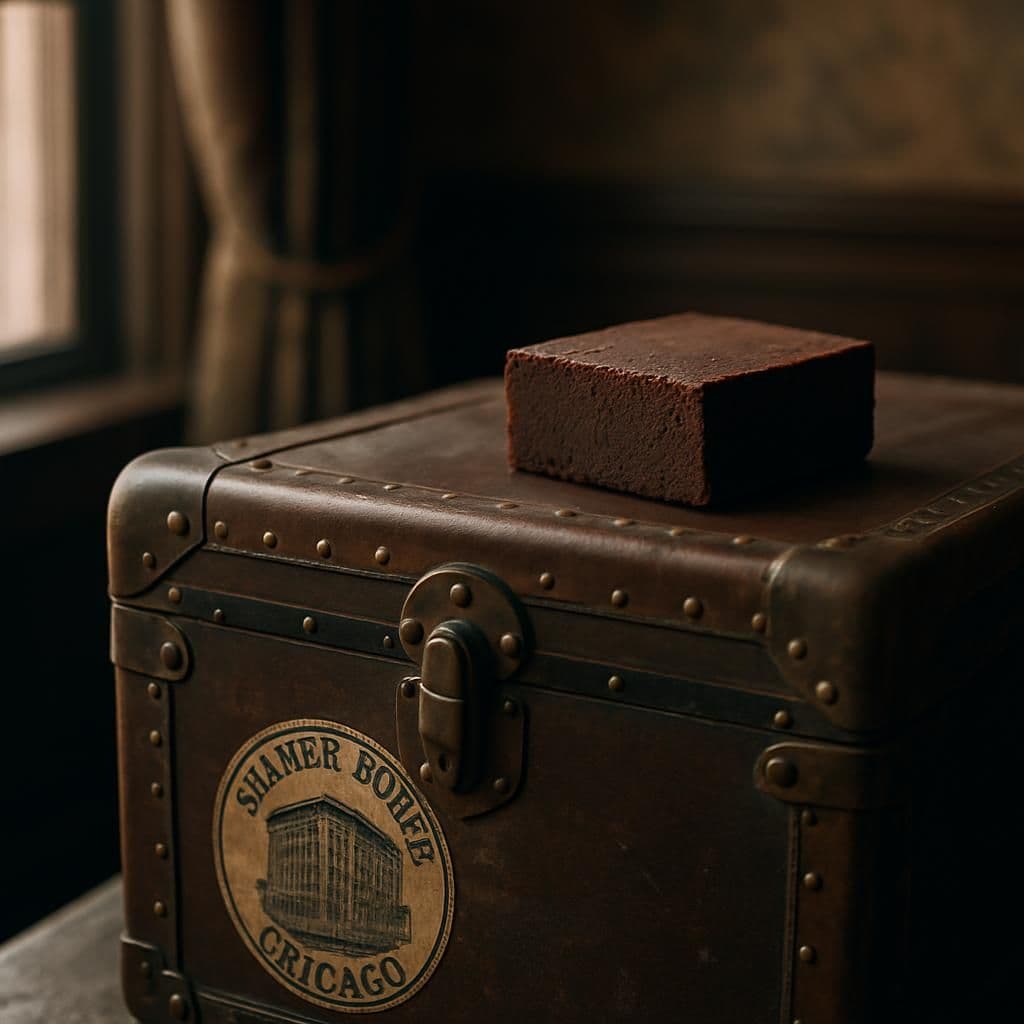 Illustrazione storica: Brownie al cioccolato