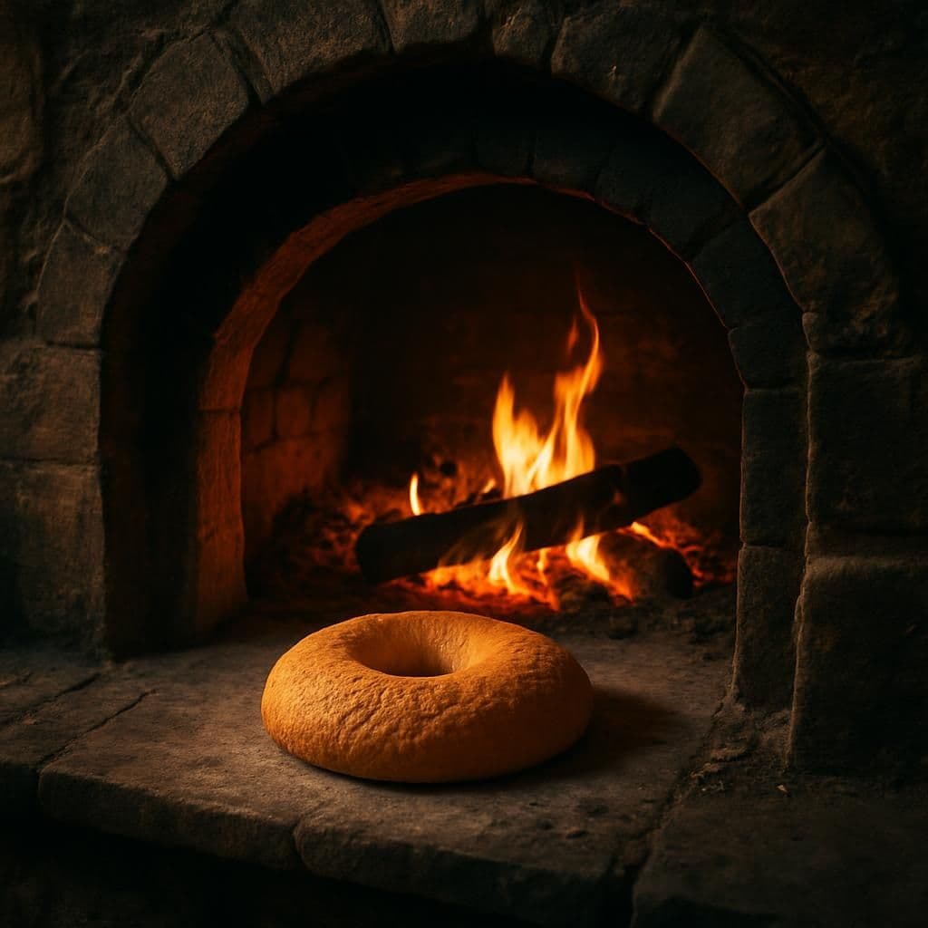 Illustrazione storica: Ciambella in padella