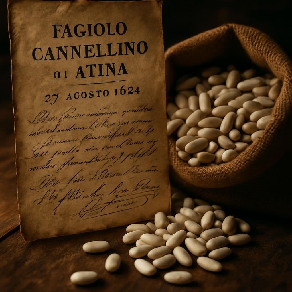 Illustrazione storica: Fagioli cannellini