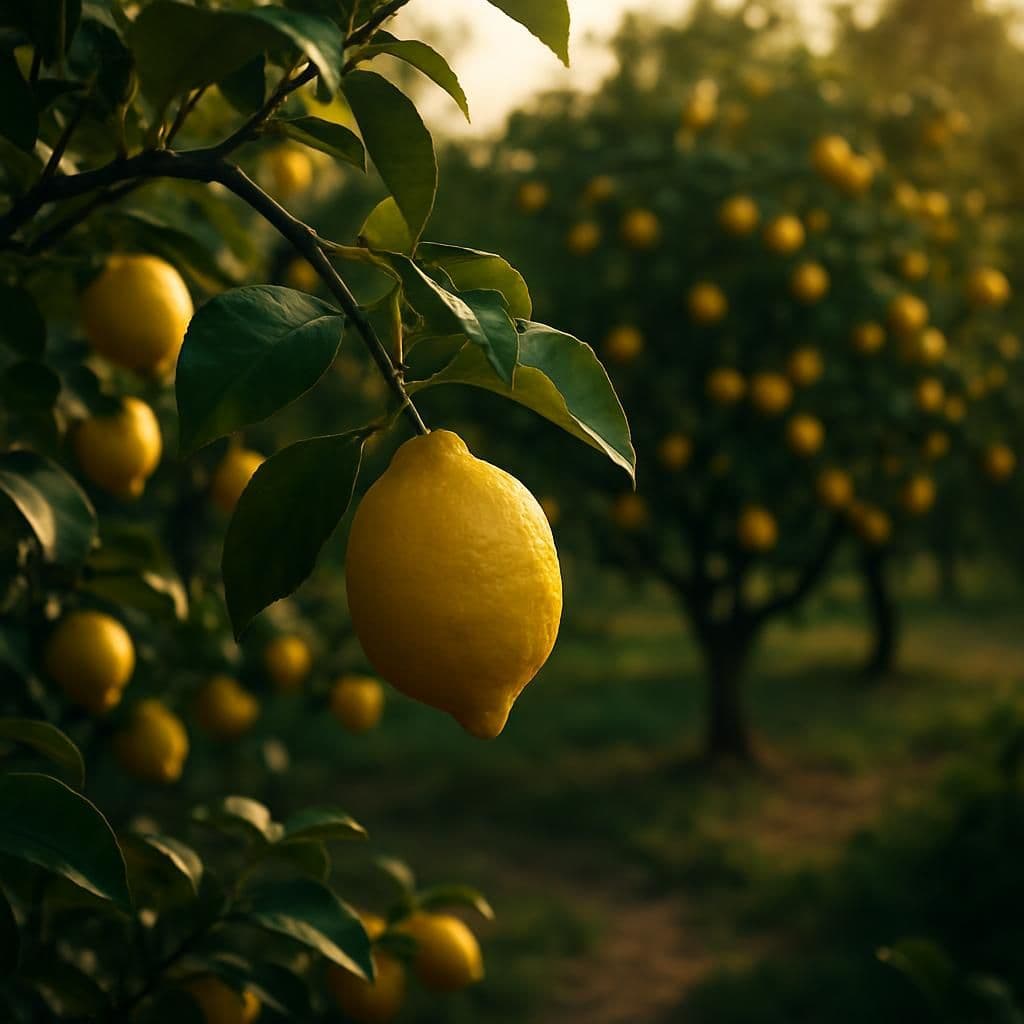 Illustrazione storica: Torta al limone